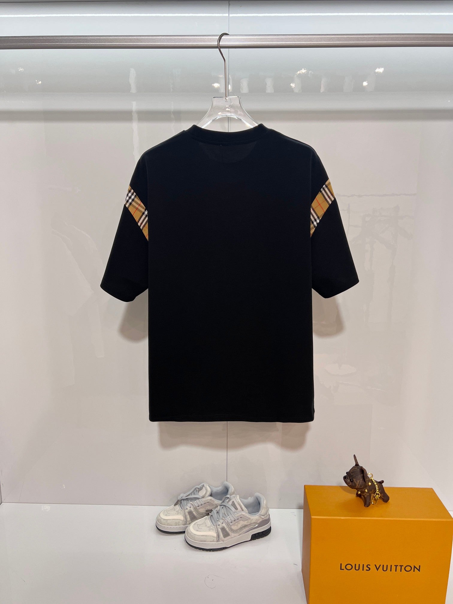 Camiseta Burberry Black Logo Black White