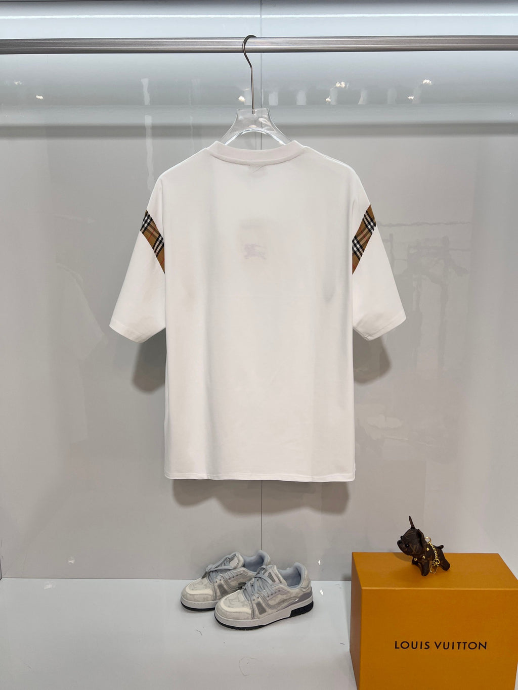 Camiseta Burberry Black Logo Black White
