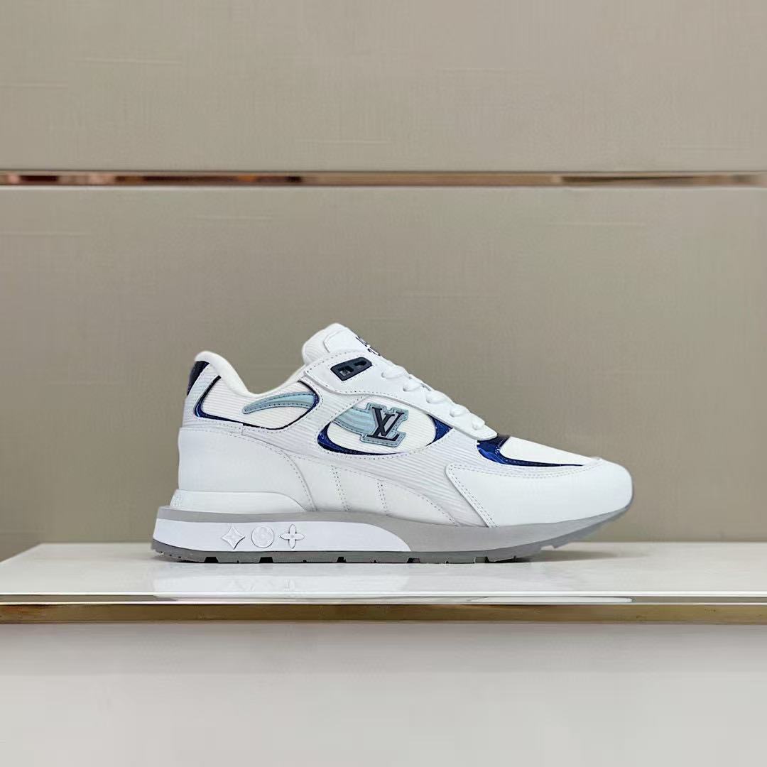 Run Away Sneakers White Blue