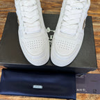 Prada Downtown  Bold  Leather  Sneakers  White