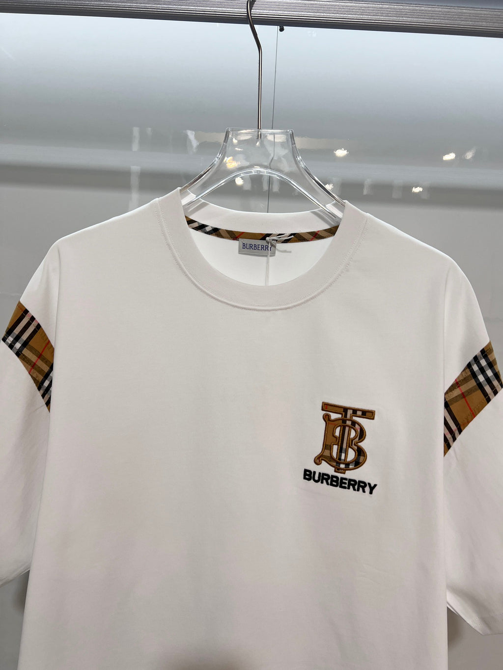 Camiseta Burberry Black Logo Black White