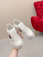 Gucci Chunky White Listras Logo Red Green (Pronta Entrega) Tamanho 42 e 43
