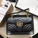Gucci GG Marmont Small Matelasse Bag Mini Black