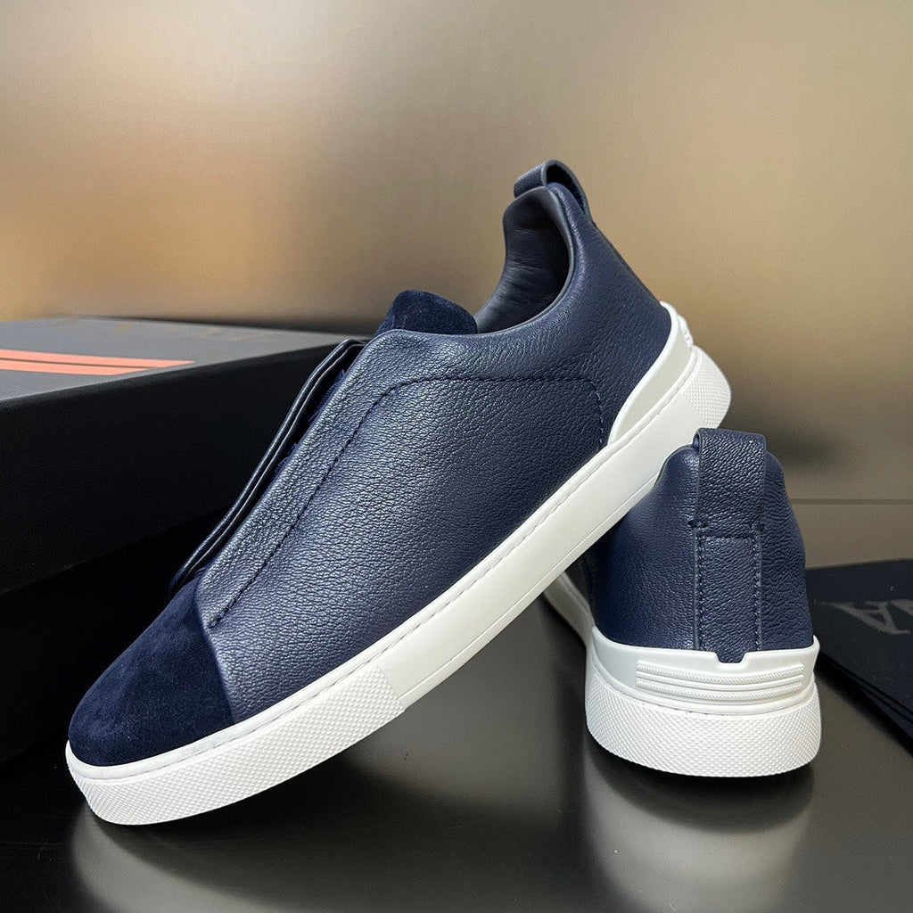 ZEGNA  Triple Stitch Sneakers (Pronta Entrega) Tamanho 40 e 41