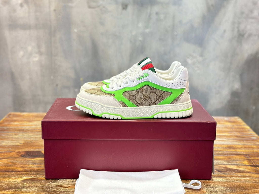 Gucci Re-Web White Beige Green