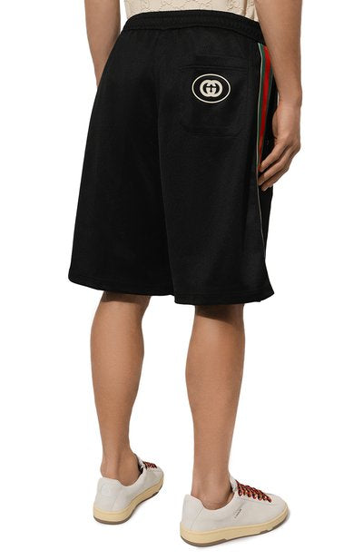 Shorts Gucci Listra Red Green