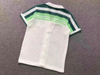 Conjunto CasaBlanca White Tennis Stripe Crochet