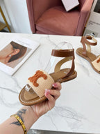 CELINE LYMPIA FLAT STRAP SANDAL (Pronta Entrega) Tamanho 36