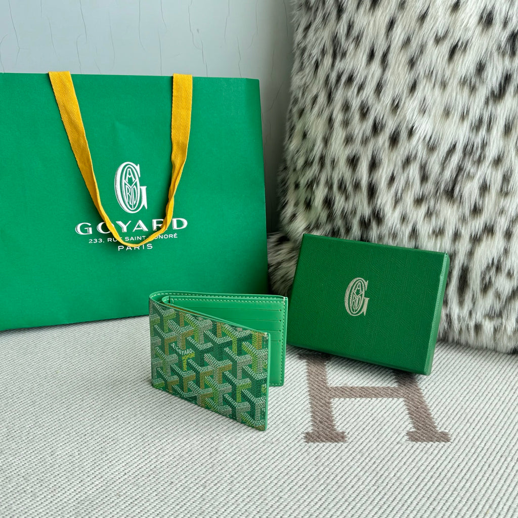 Porta Cartão Goyard VICTOIRE WALLET Green