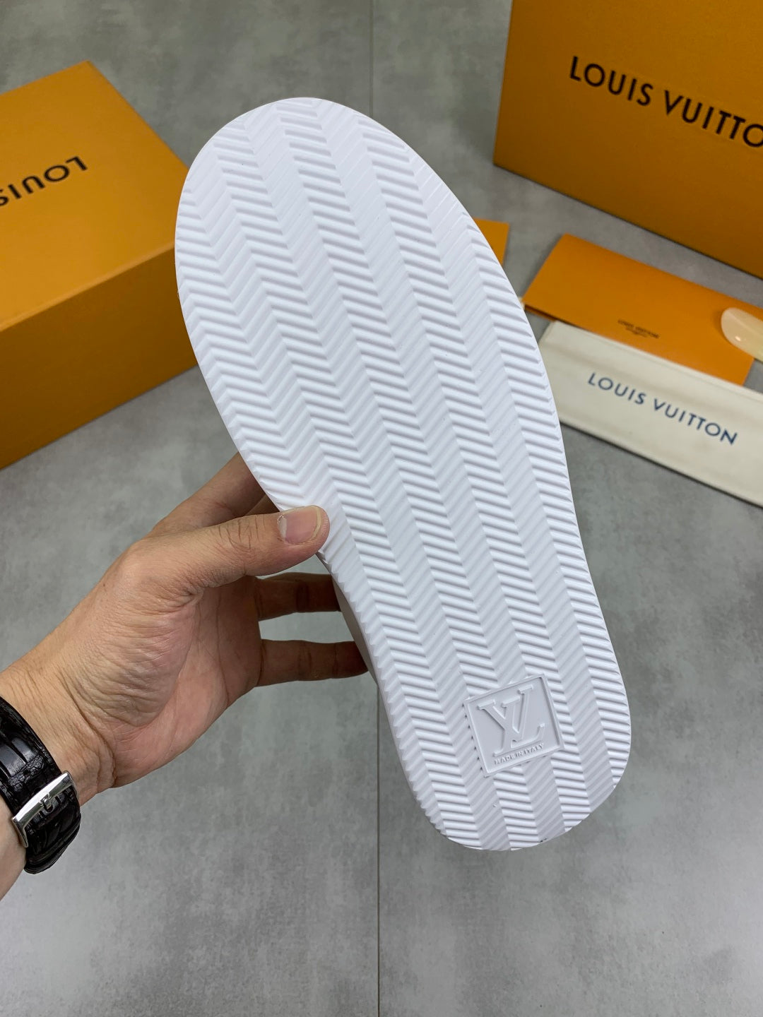 Tenis LV Beverly Hills Green White