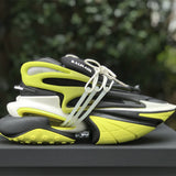 Balmain Unicorn Low-Top Black Yellow