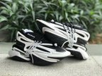 Balmain Unicorn Low-Top Black White