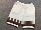 Conjunto CasaBlanca Tennis Stripe de crochê