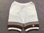 Conjunto CasaBlanca Tennis Stripe de crochê