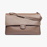 Bolsa Chanel maxi Marrom Claro