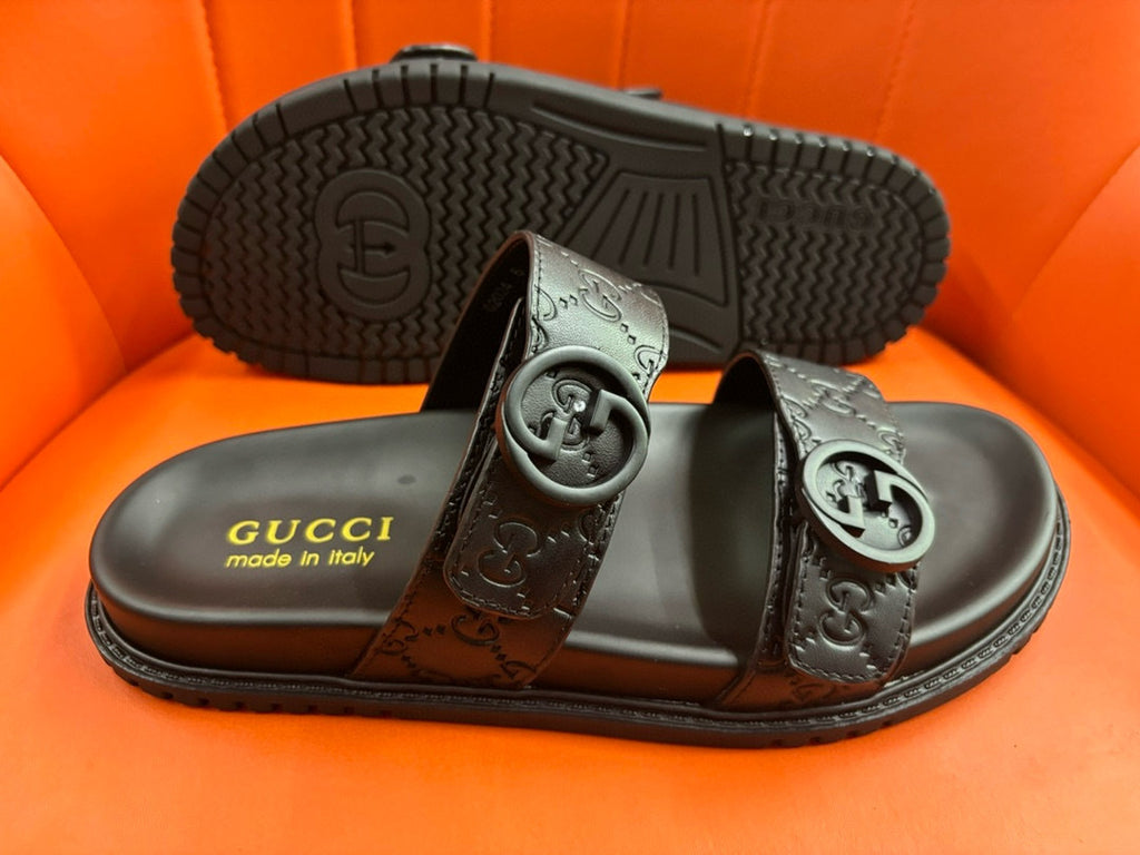 Chinelo Gucci Slipper Sierre Noir
