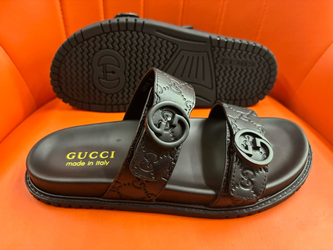Chinelo Gucci Slipper Sierre Noir