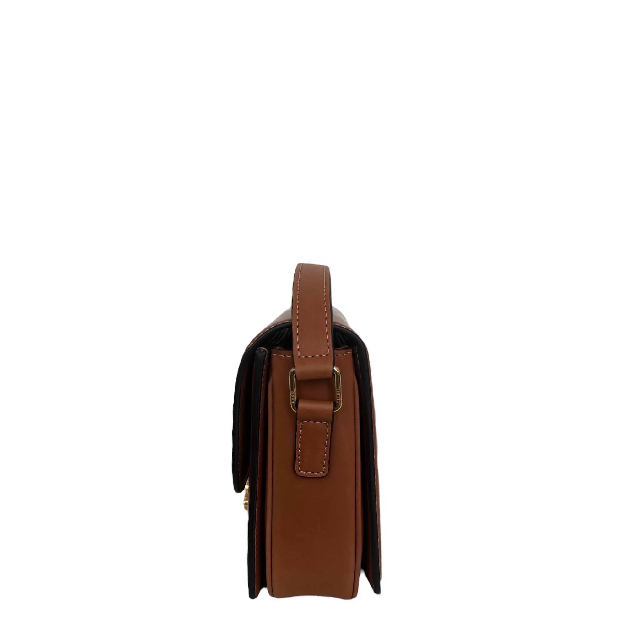 Bolsa Celine Triomphe Teen Camel