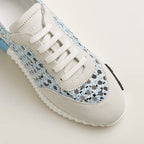 Tenis Hermès Bouncing Furado Blue