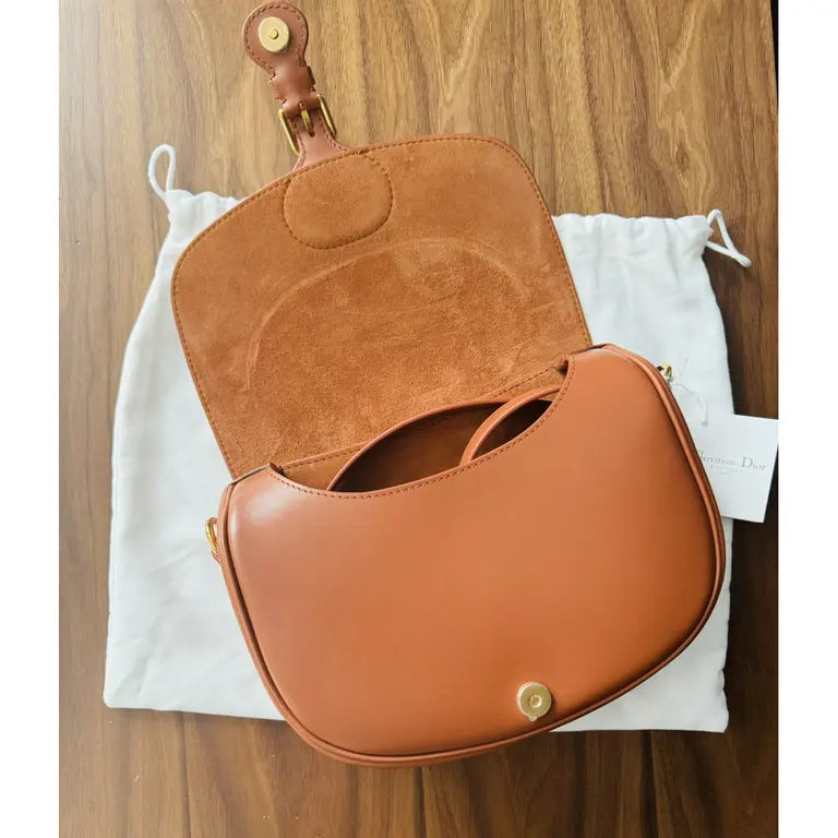 Bolsa Christian Dior Saddle Bag Camel
