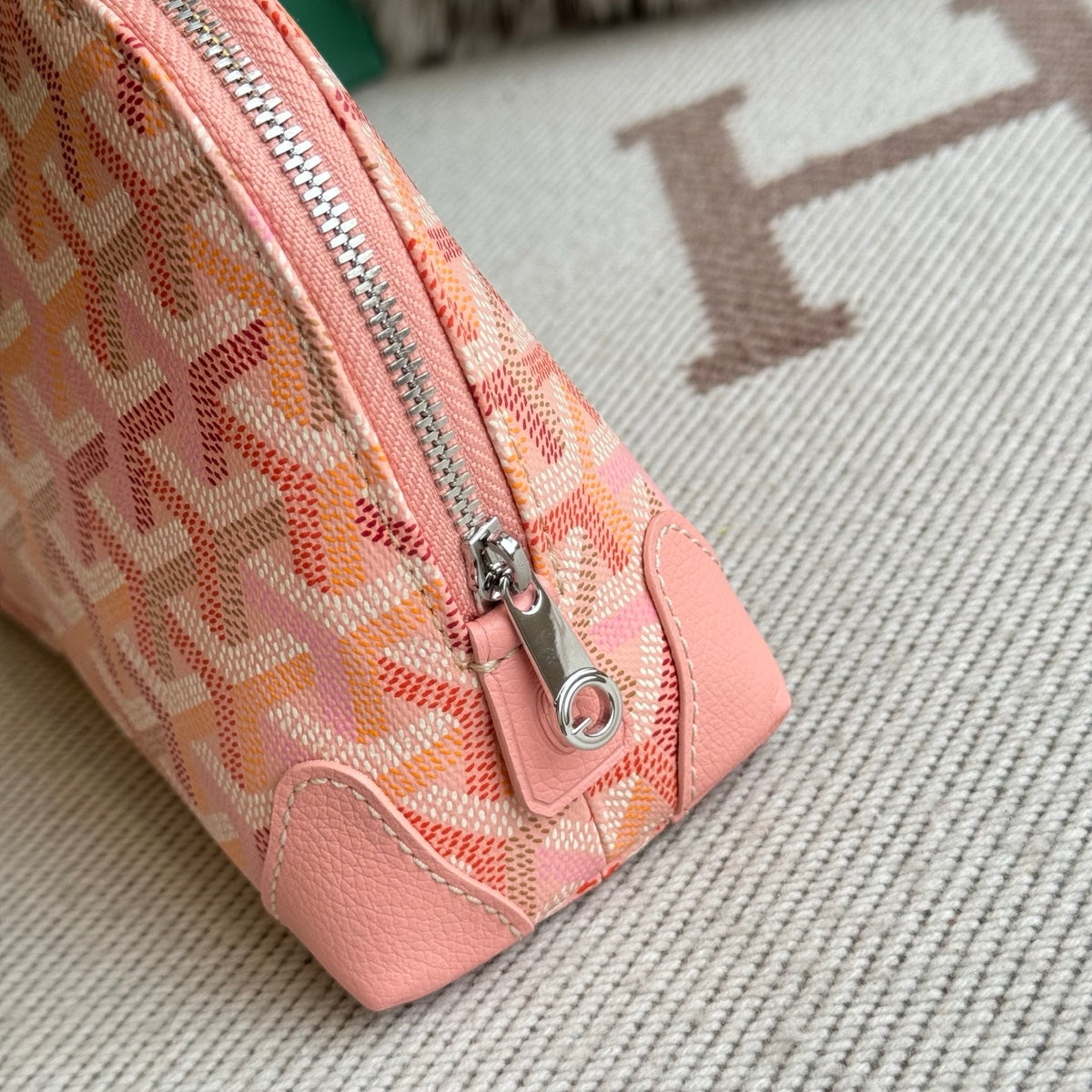 Goyard Vendôme Necessaire Cosmetic Pouch Multicoloured Pink