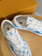 Tênis Louis Vuitton Ollie Blue/White Monogram