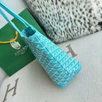 Bolsa Goyard Saint Louis PM Cyan Blue
