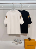 Camiseta Burberry Black Logo Black White