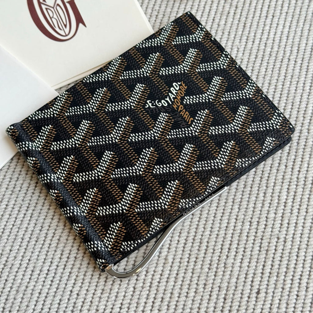 Porta Cartão Goyard VICTOIRE WALLET Black