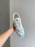 Tênis Louis Vuitton Ollie Blue/White Monogram