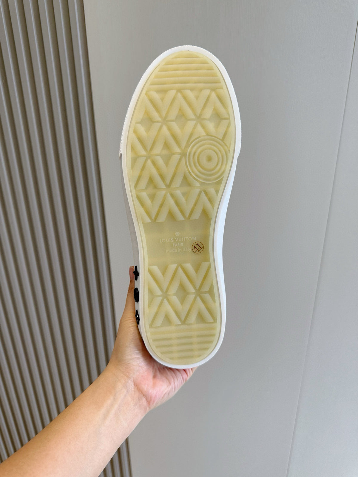 Tênis Louis Vuitton Ollie White/Grey Monogram