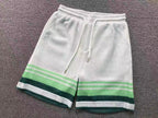 Conjunto CasaBlanca White Tennis Stripe Crochet