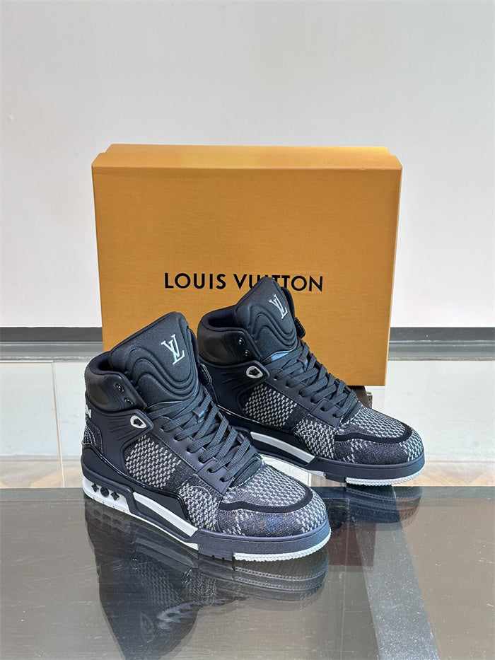Tenis Louis Vuitton High Top Black
