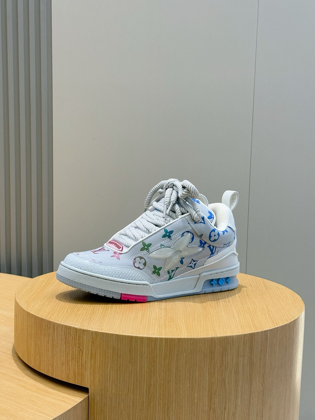 Louis Vuitton LV Skate Sneaker Gray Gradient Monogram