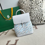 Mochila Goyard Calfskin BackPack Light Blue