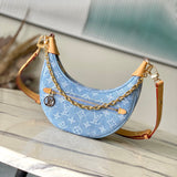 Bolsa Loop Sky Blue Denim