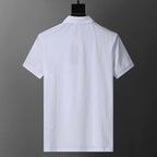 Polo Dolce Gabbana T-Shirt White Logo Lateral