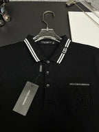 Polo Dolce Gabbana Listra Black White