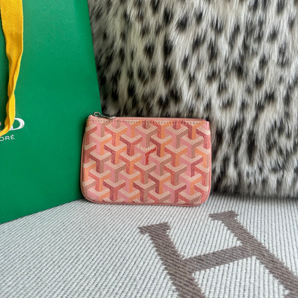 Goyard Senat Nano key pouch multicolored powder Pink