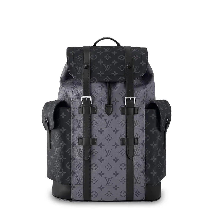MOCHILA LOUIS VUITTON Christopher Grey Black