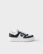 Tênis Prada Downtown Low Top Leather Black