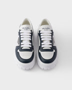 Tênis Prada Downtown Low Top Leather Black