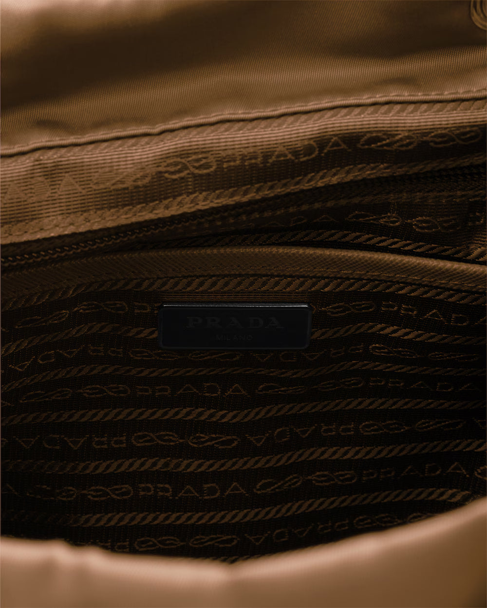 Mochila Re-Nylon Prada Backpack Brown