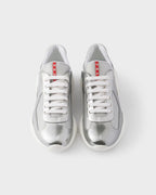 Tênis Prada America's Cup Metallic Leather