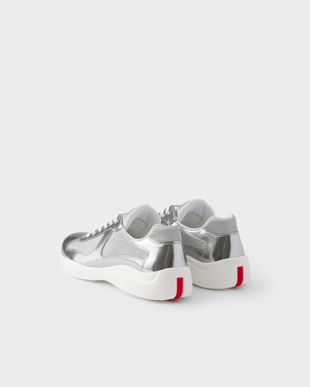 Tênis Prada America's Cup Metallic Leather