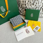 Porta Cartão Goyard VICTOIRE WALLET Grey