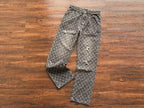 Calça Louis Vuitton Monogram Jeans Cinza