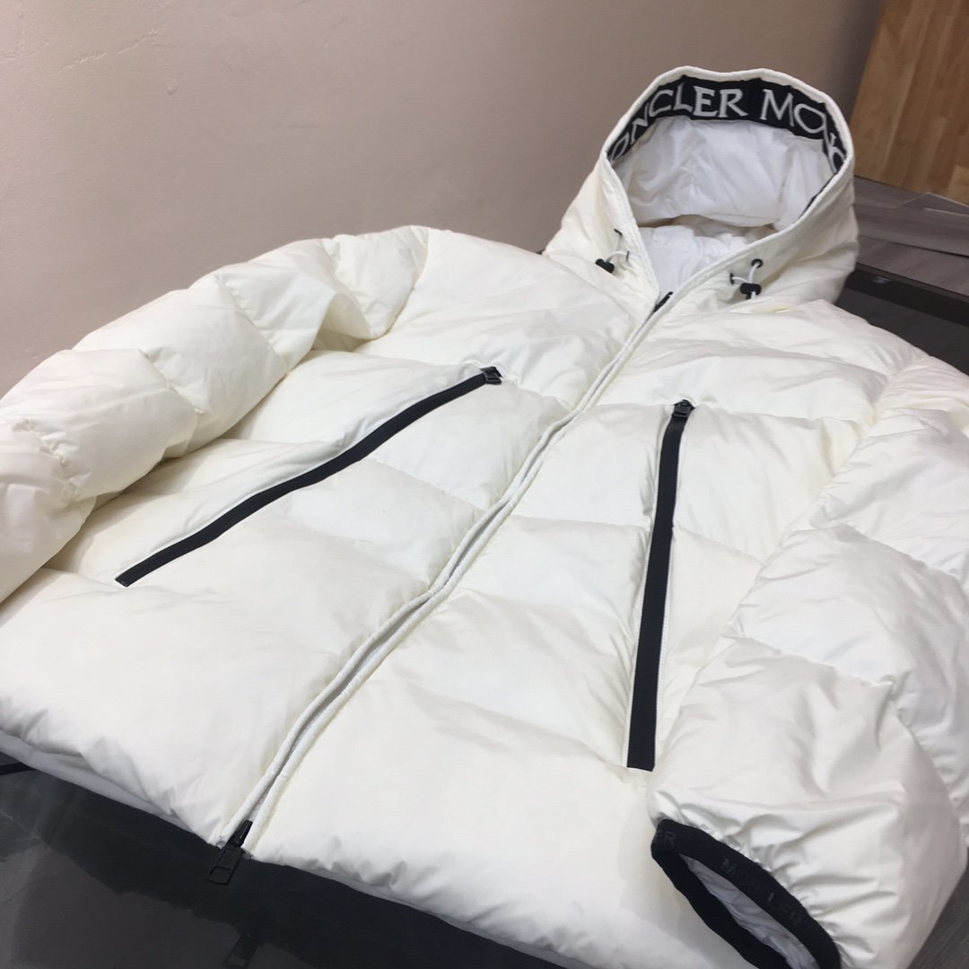 Jaqueta Moncler Down White (Pronta Entrega) Tamanho GG