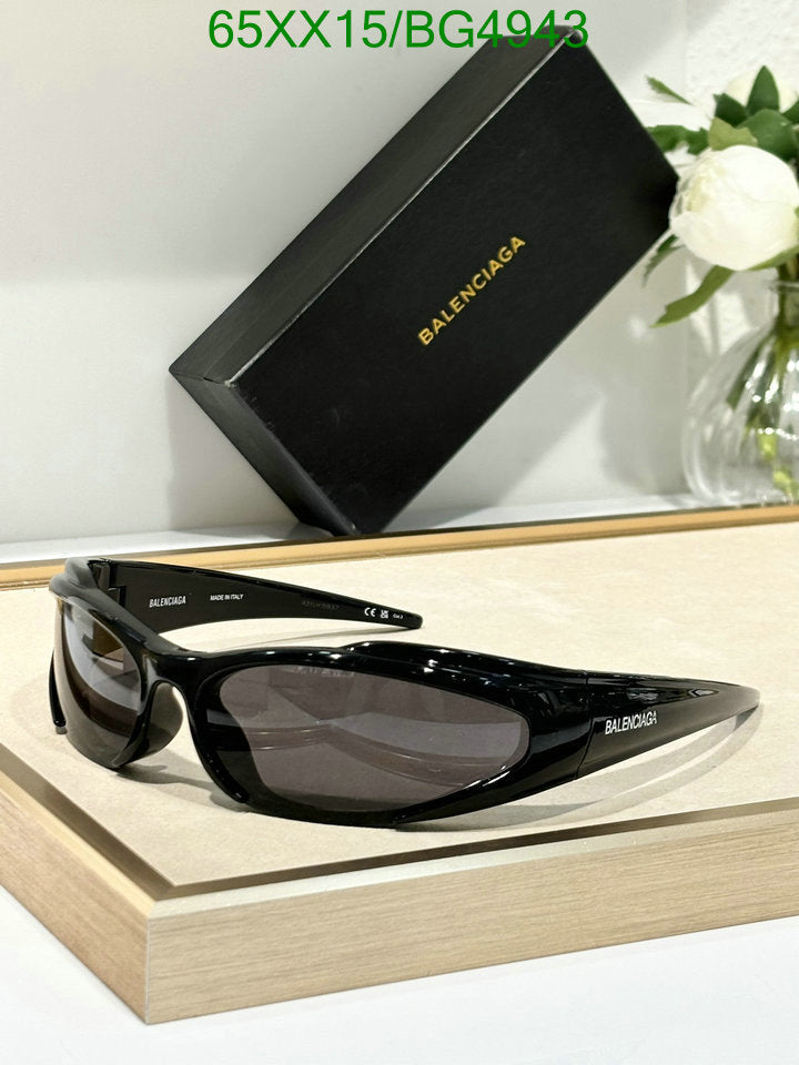 Óculos de sol Balenciaga Dynamo Black