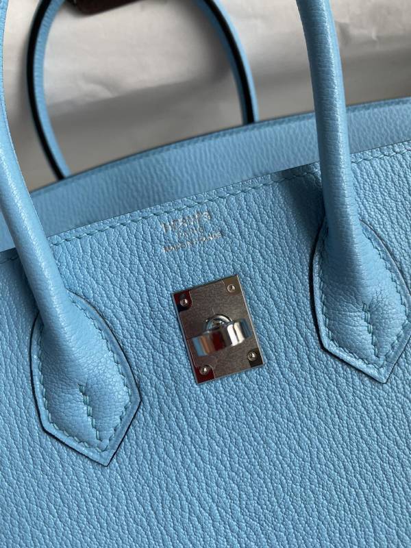 Bolsa Hermes Birkin 30 Togo Blue